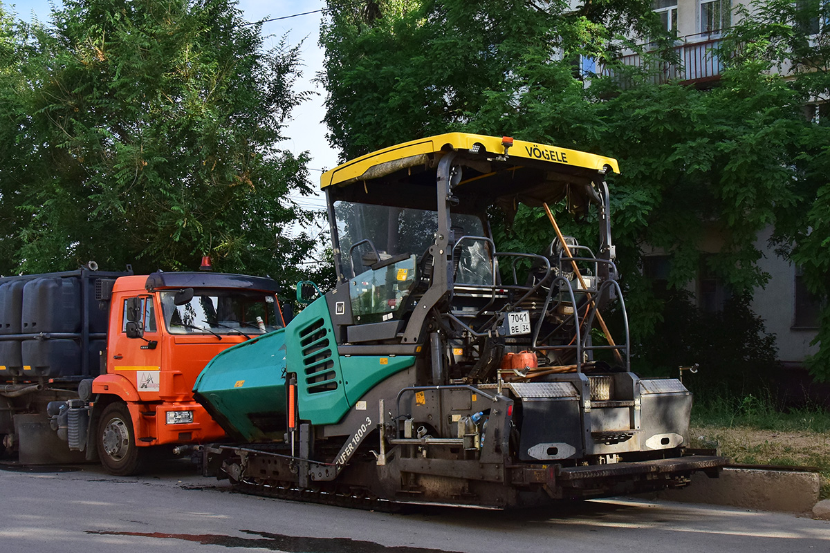 Волгоградская область, № 7041 ВЕ 34 — Vogele Super 1800-3