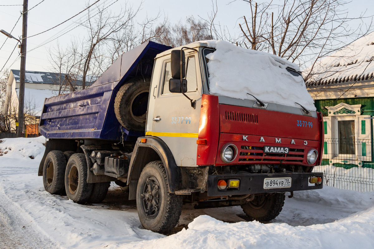 Томская область, № В 894 УВ 70 — КамАЗ-55111 [551110]