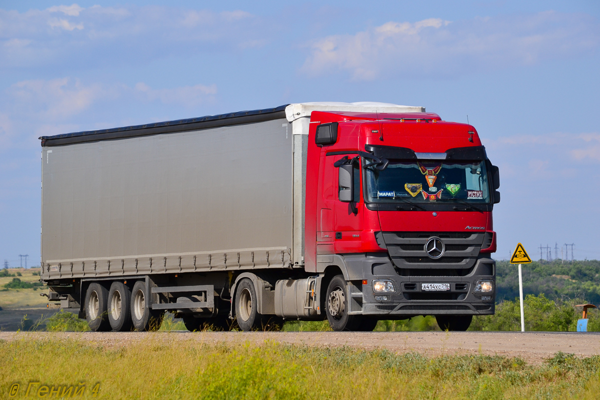 Татарстан, № А 414 ХС 716 — Mercedes-Benz Actros '09 1844 [Z9M]