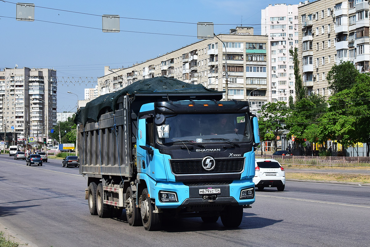 Волгоградская область, № М 679 ХС 134 — Shaanxi Shacman X3000 SX3318