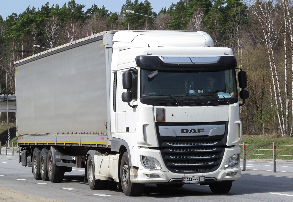 Брестская область, № АМ 8271-1 — DAF XF Euro6 FT