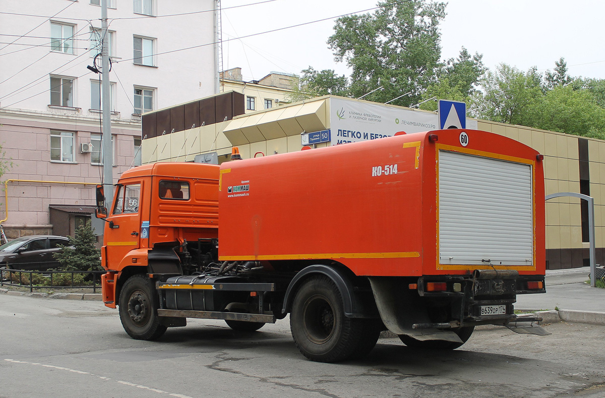 Челябинская область, № В 639 ОР 174 — КамАЗ-43253 (общая модель)