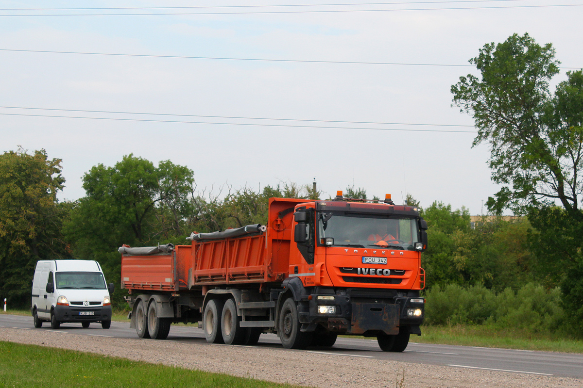 Литва, № FOU 342 — IVECO Trakker ('2007)