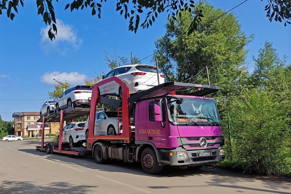 Алматы, № 291 CRB 02 — Mercedes-Benz Actros ('2009) 1841