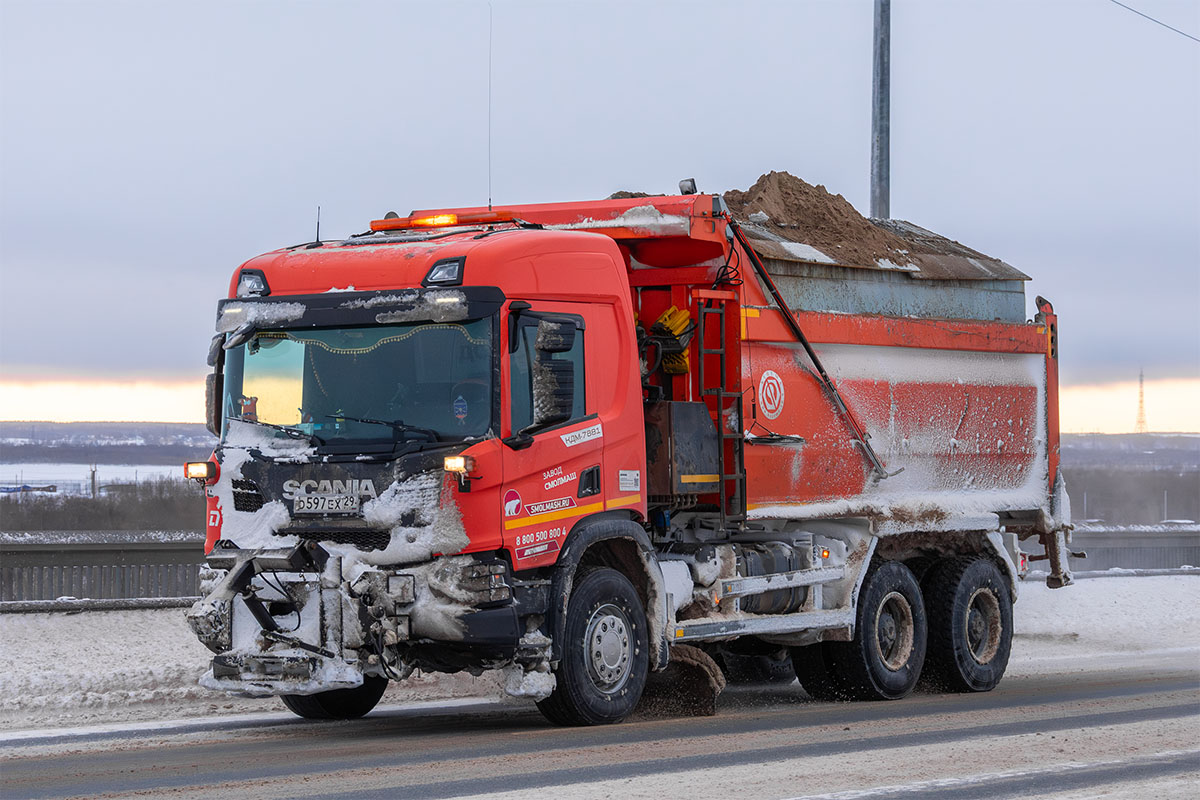 Архангельская область, № О 597 ЕХ 29 — Scania ('2016) P440