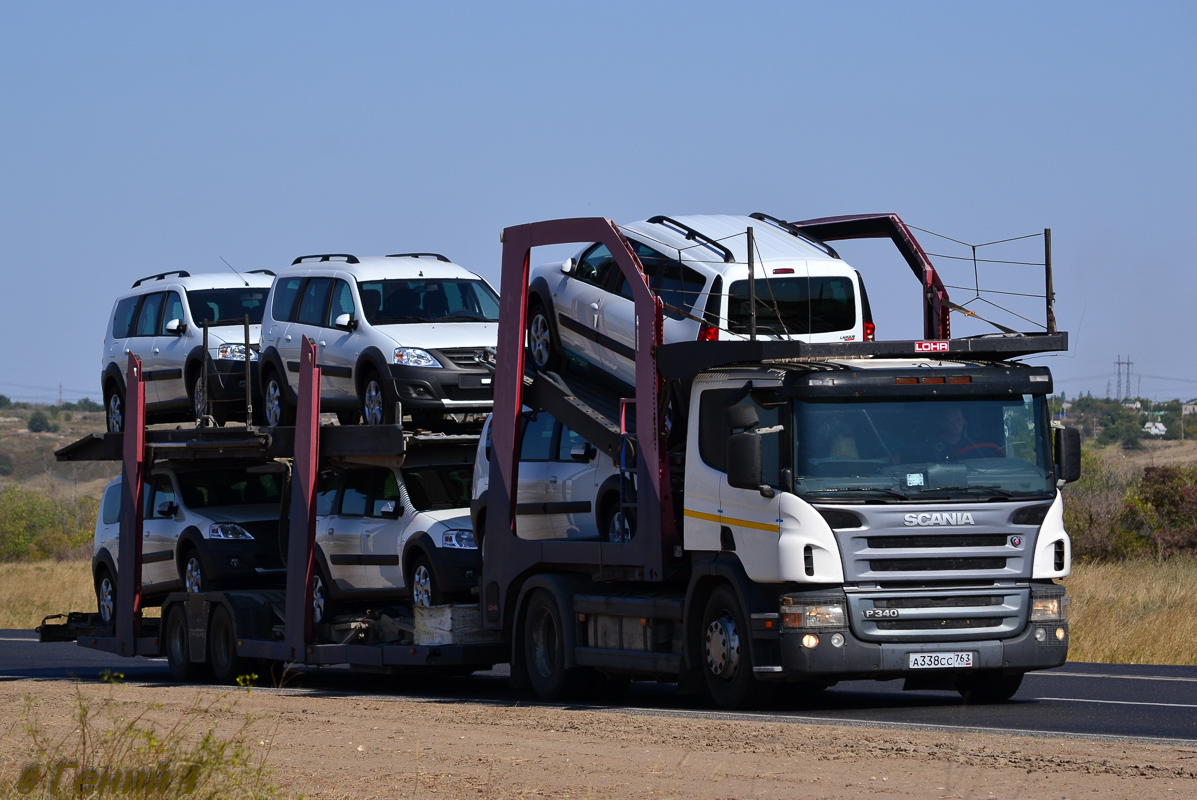 Самарская область, № А 338 СС 763 — Scania ('2004) P340