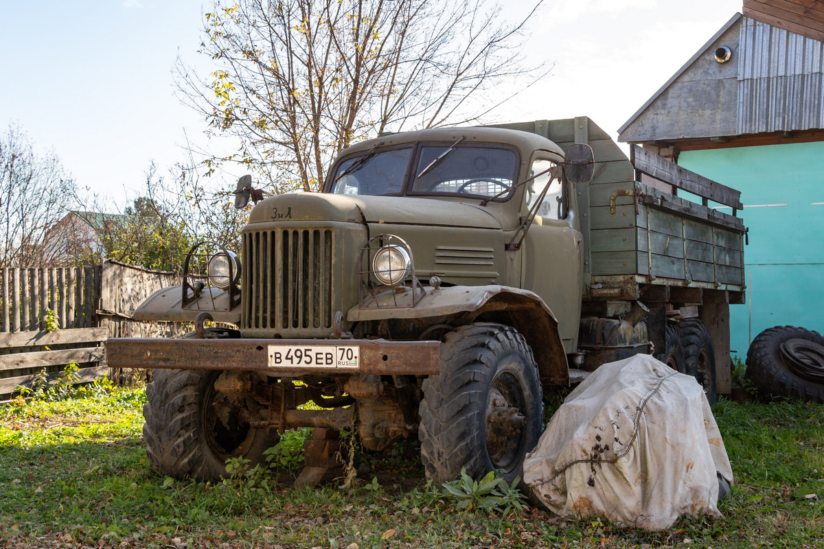 Томская область, № В 495 ЕВ 70 — ЗИЛ-157