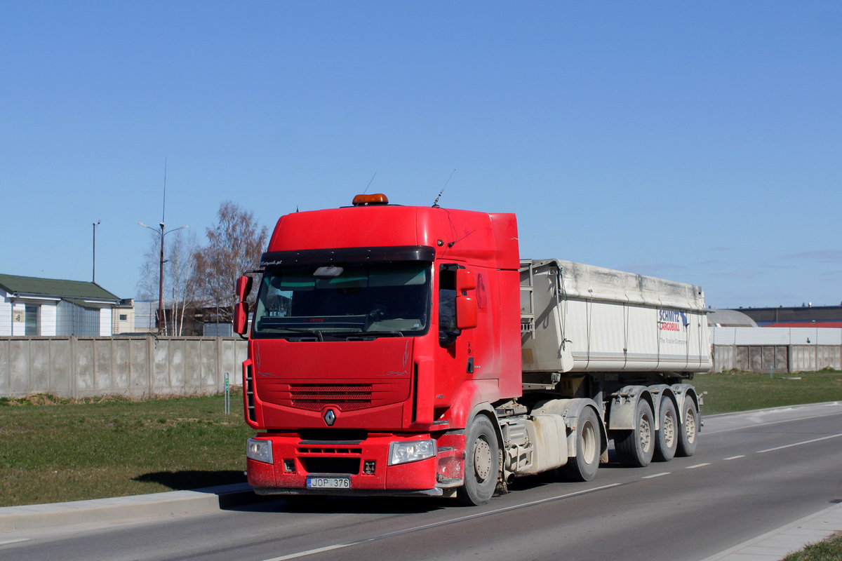 Литва, № JOP 376 — Renault Premium ('2006)