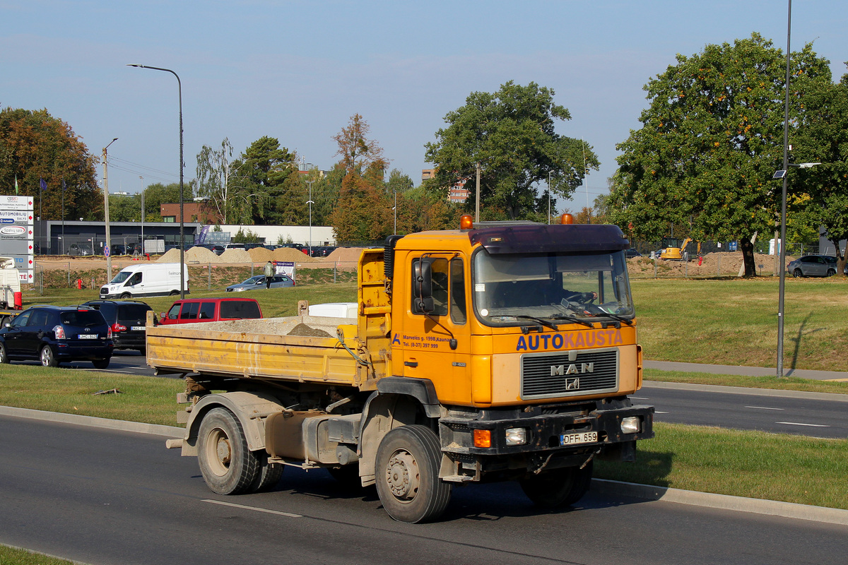 Литва, № DFF 659 — MAN F90 (общая модель)