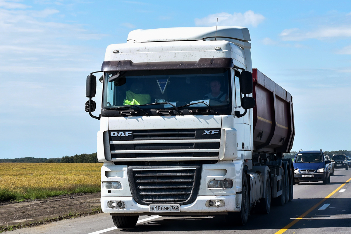 Алтайский край, № А 186 МР 122 — DAF XF105 FT