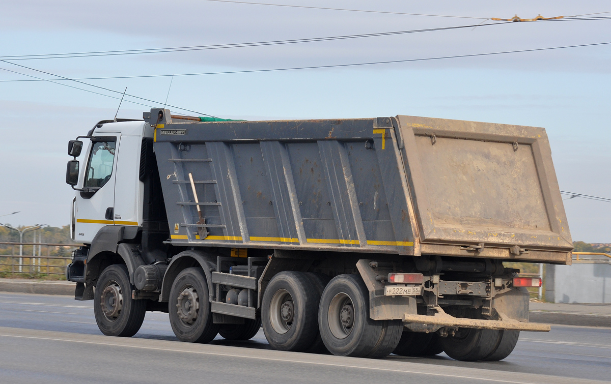 Омская область, № Р 222 МЕ 55 — Renault Kerax