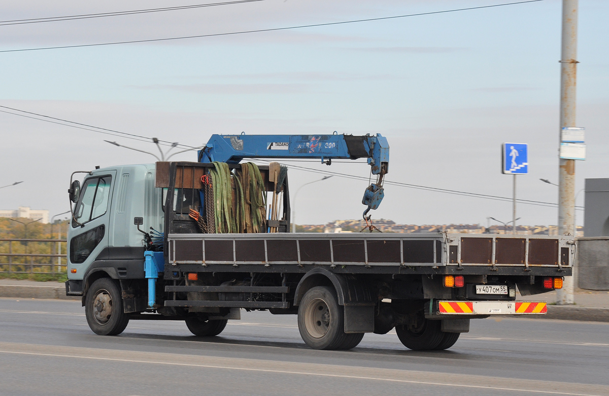 Омская область, № У 407 ОМ 55 — Mitsubishi Fuso Fighter