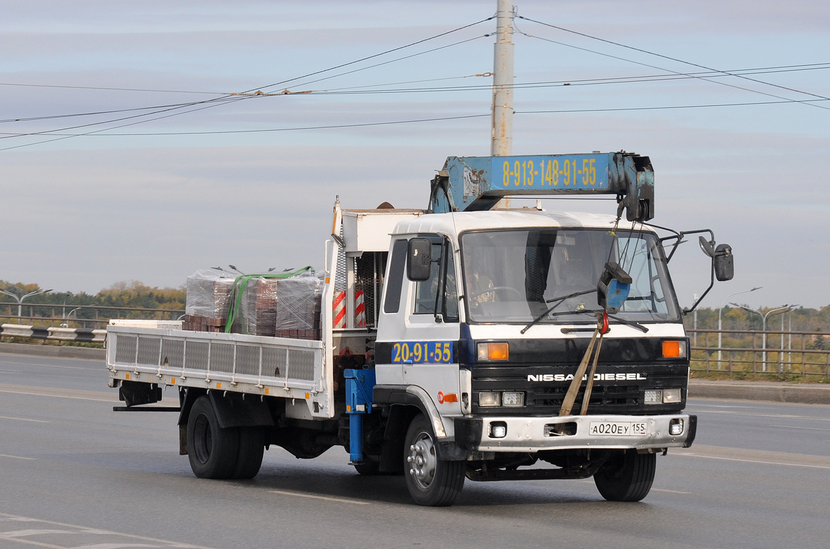 Омская область, № А 020 ЕУ 155 — Nissan Diesel (общая модель)