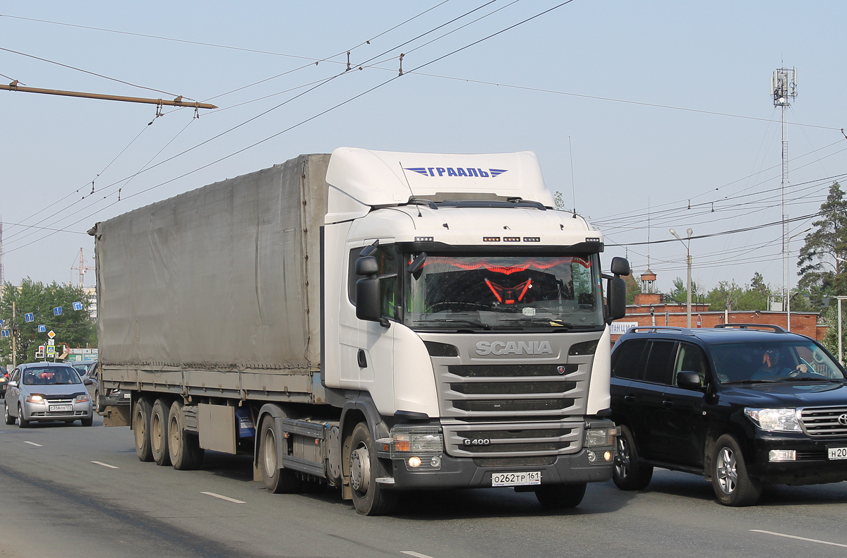 Ростовская область, № О 262 ТР 161 — Scania ('2013) G400