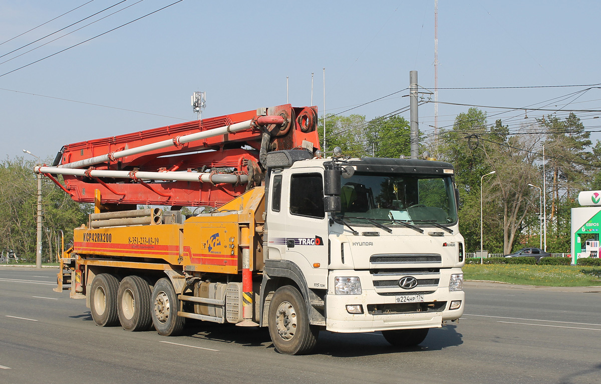 Челябинская область, № В 224 НР 174 — Hyundai Trago (общая модель)