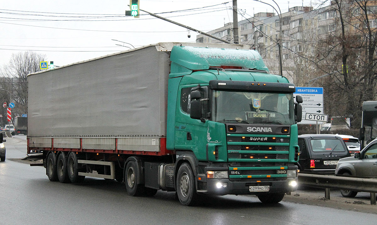 Московская область, № О 399 МО 150 — Scania ('1996) R114L