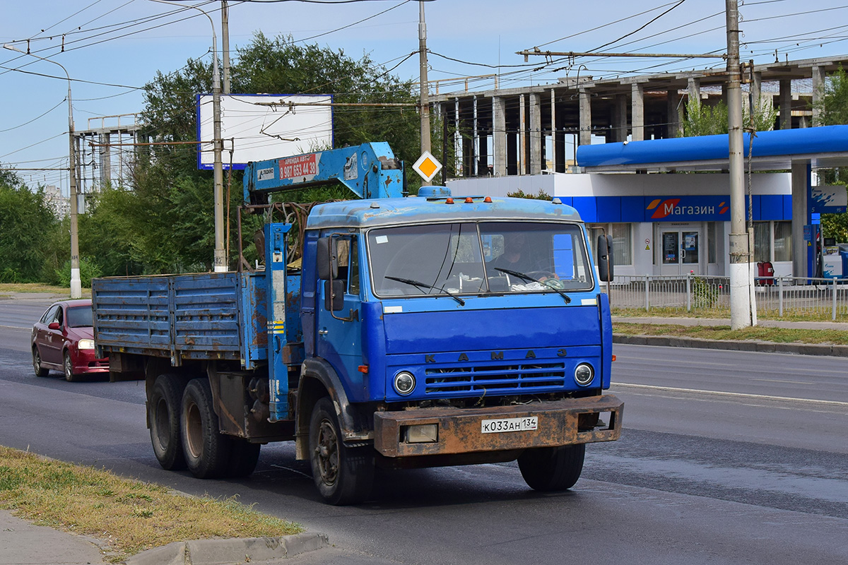 Волгоградская область, № К 033 АН 134 — КамАЗ-53212