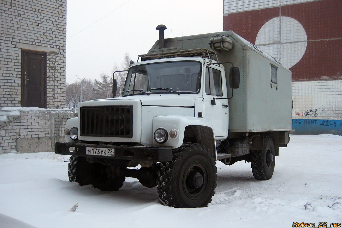 Алтайский край, № М 173 УК 22 — ГАЗ-3308 «Садко»