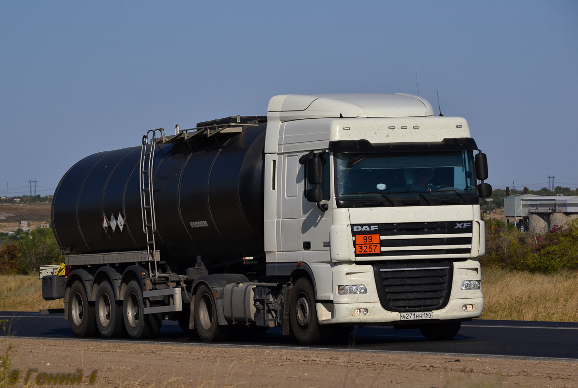 Саратовская область, № А 271 НН 164 — DAF XF105 FT