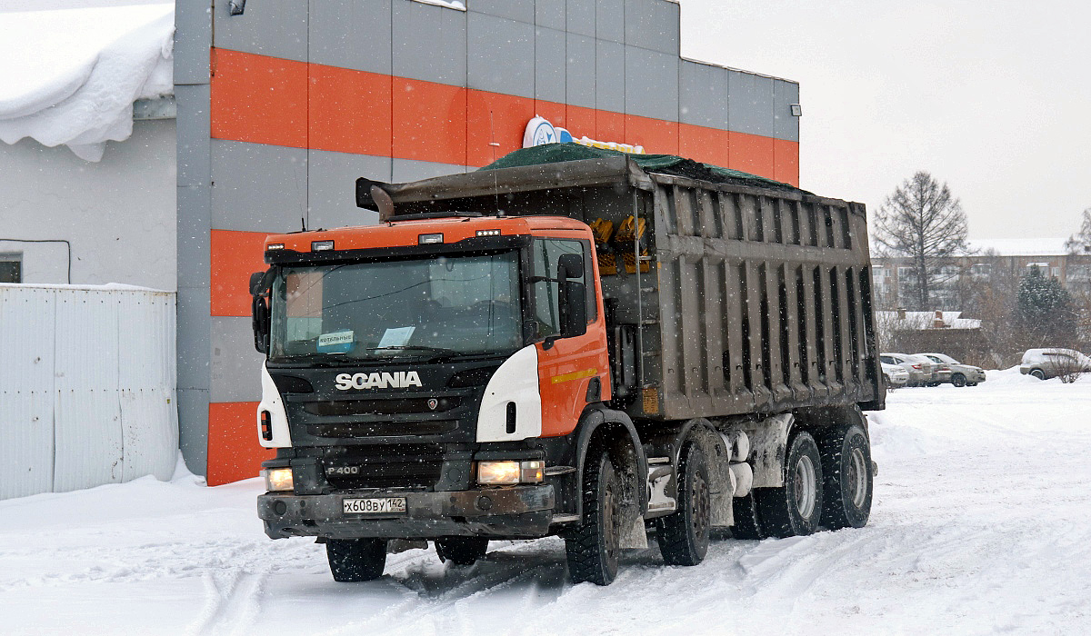 Кемеровская область, № Х 608 ВУ 142 — Scania ('2011) P400