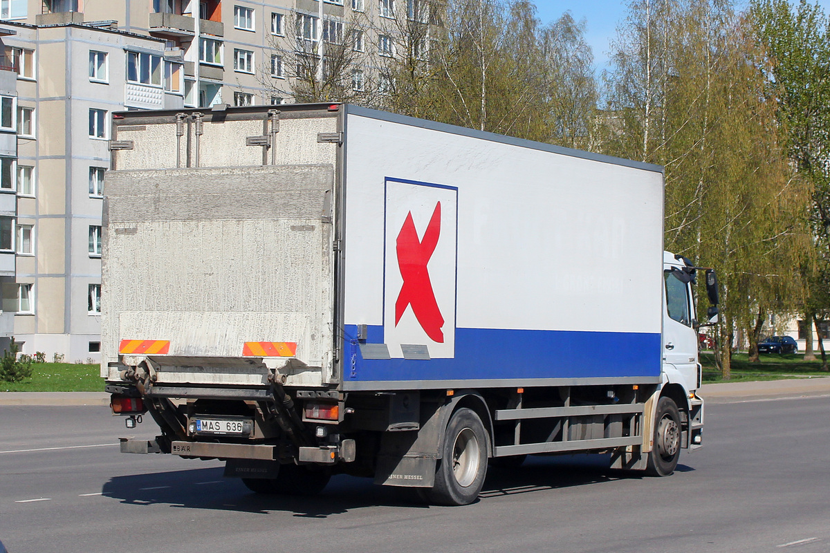 Литва, № MAS 636 — Mercedes-Benz Axor (общ.м)