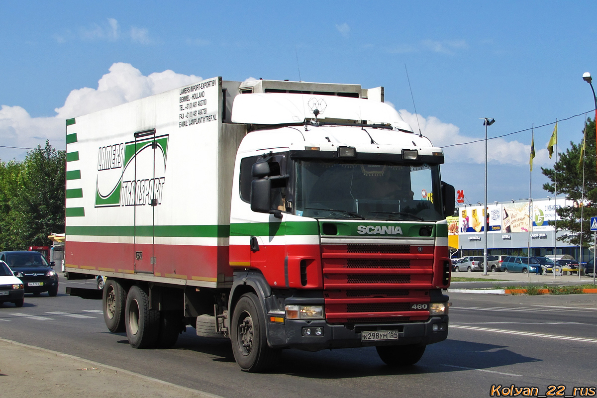 Новосибирская область, № К 298 УМ 154 — Scania ('1996, общая модель)