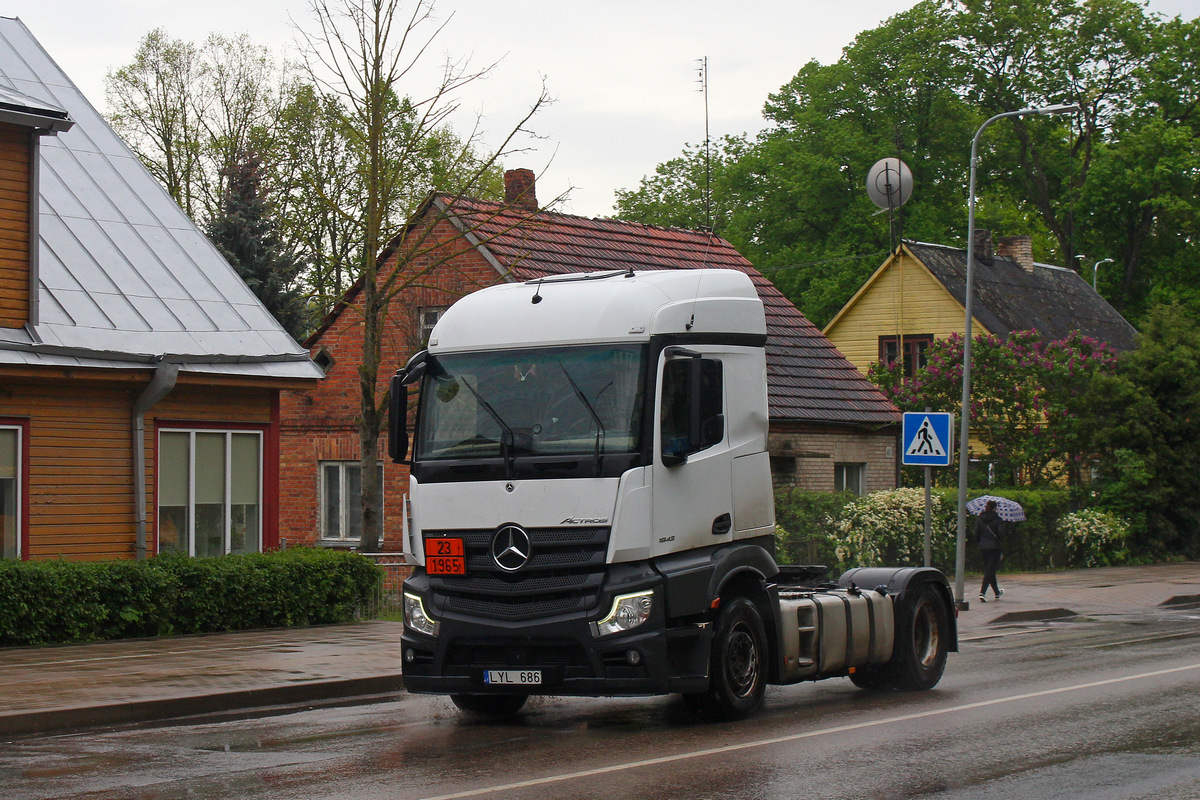 Литва, № LYL 686 — Mercedes-Benz Actros ('2011) 1843