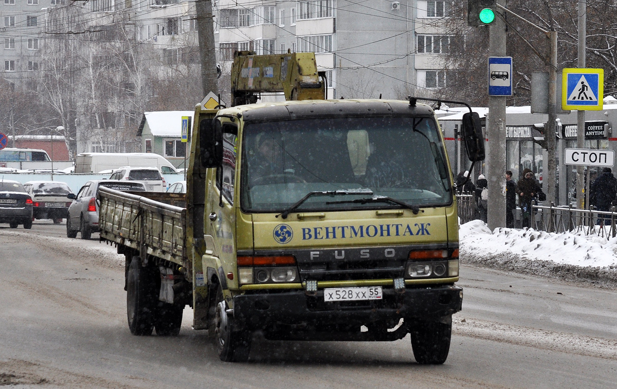 Омская область, № Х 528 ХХ 55 — Fuso Canter [Z8V, Z9M]