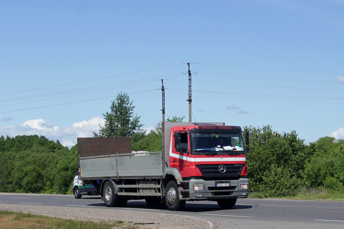 Литва, № GDZ 073 — Mercedes-Benz Axor 1823