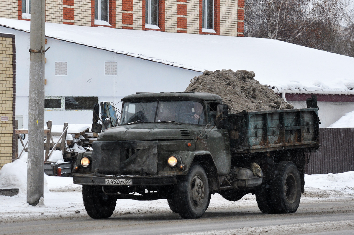 Омская область, № А 452 МК 55 — ЗИЛ (общая модель)