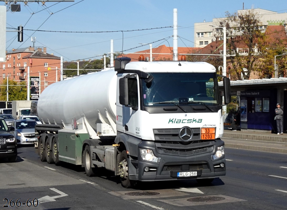 Венгрия, № 414 — Mercedes-Benz Actros ('2018)