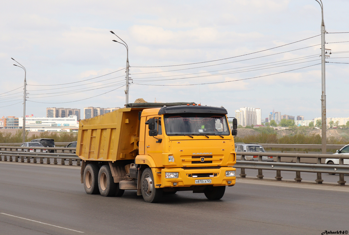 Красноярский край, № Н 870 СА 124 — КамАЗ-65116-N3