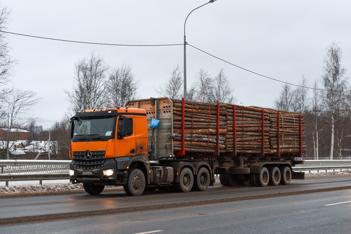 Архангельская область, № О 782 НВ 29 — Mercedes-Benz Arocs 3348 [Z9M]