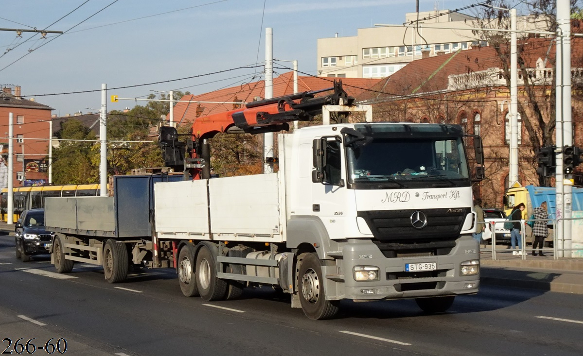 Венгрия, № STG-935 — Mercedes-Benz Axor (общ.м)