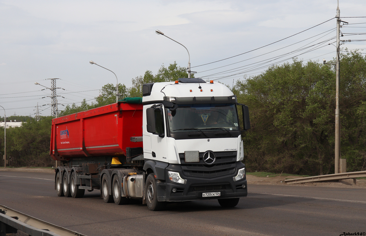 Красноярский край, № Е 720 СК 124 — Mercedes-Benz Actros '18 2645 [Z9M]