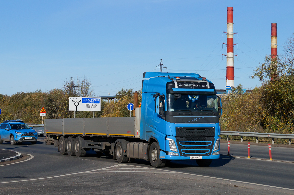 Челябинская область, № С 399 ХХ 174 — Volvo ('2012) FH.460 [X9P]