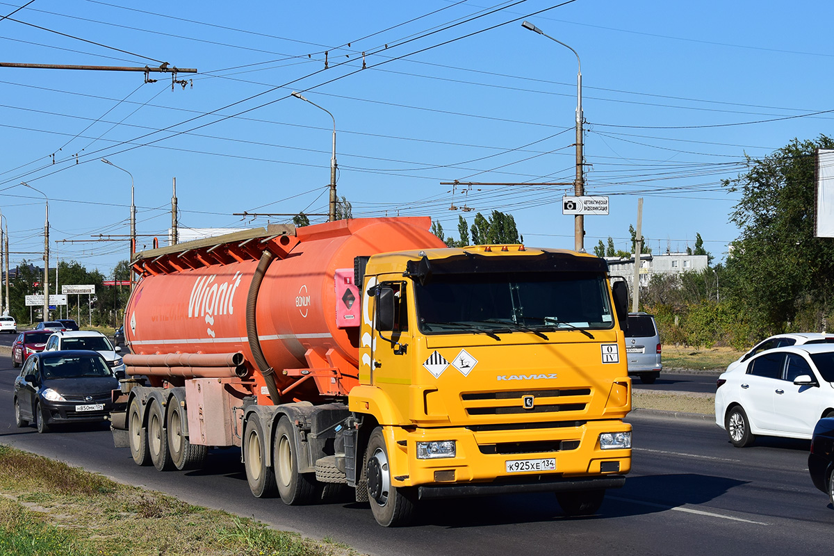 Волгоградская область, № К 925 ХЕ 134 — КамАЗ-65116 (общая модель)