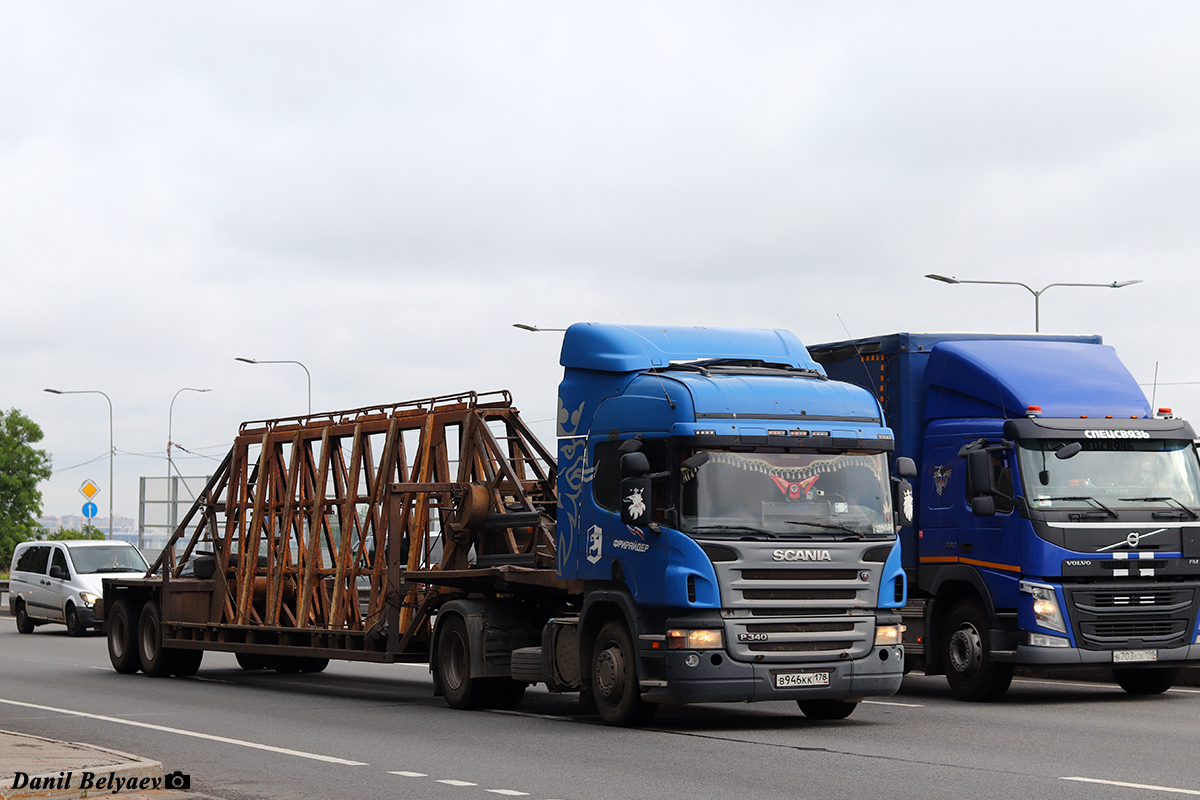 Санкт-Петербург, № В 946 КК 178 — Scania ('2004) P340