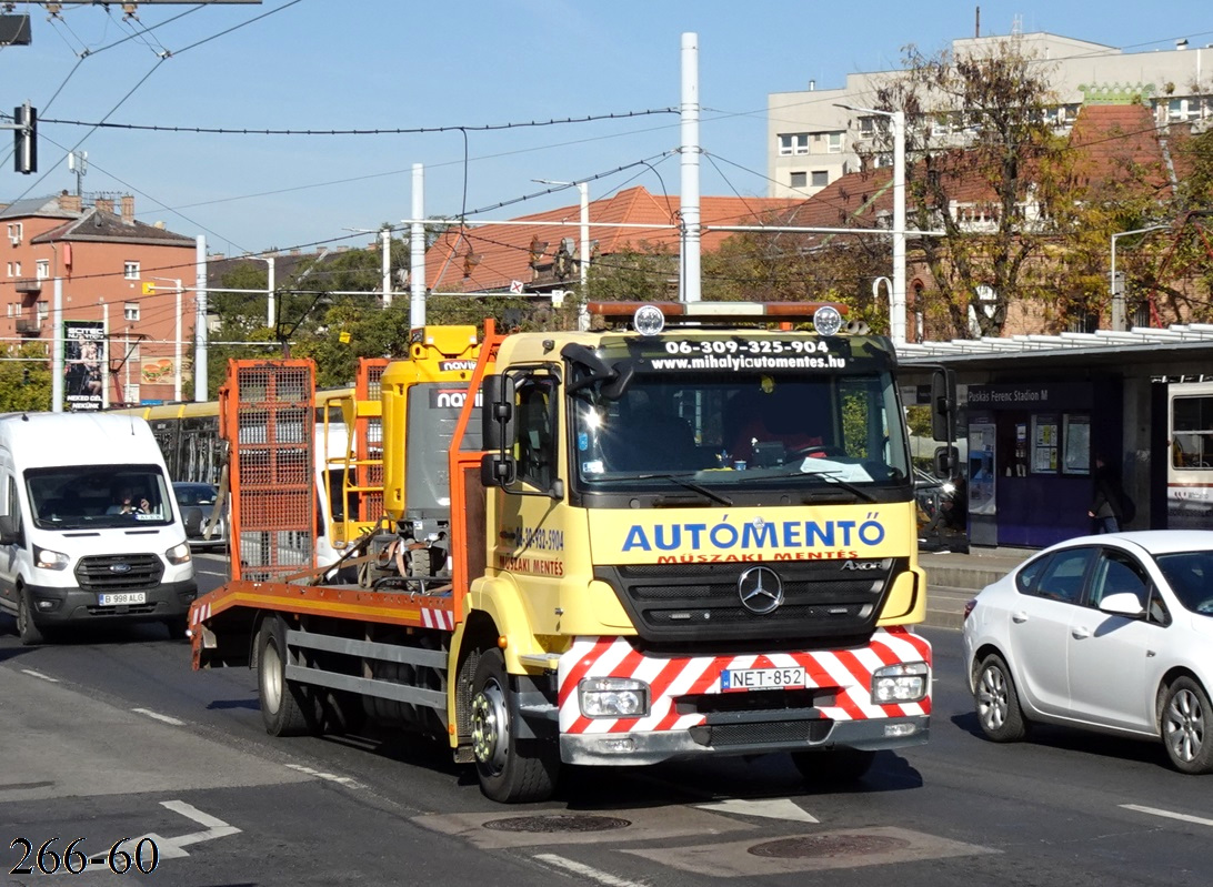 Венгрия, № NET-852 — Mercedes-Benz Axor 1828