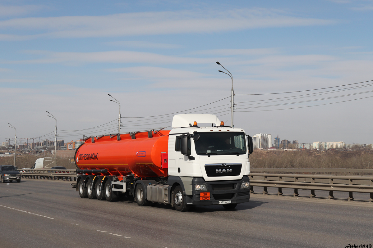 Красноярский край, № К 682 НУ 124 — MAN TGX ('2007) 18.440