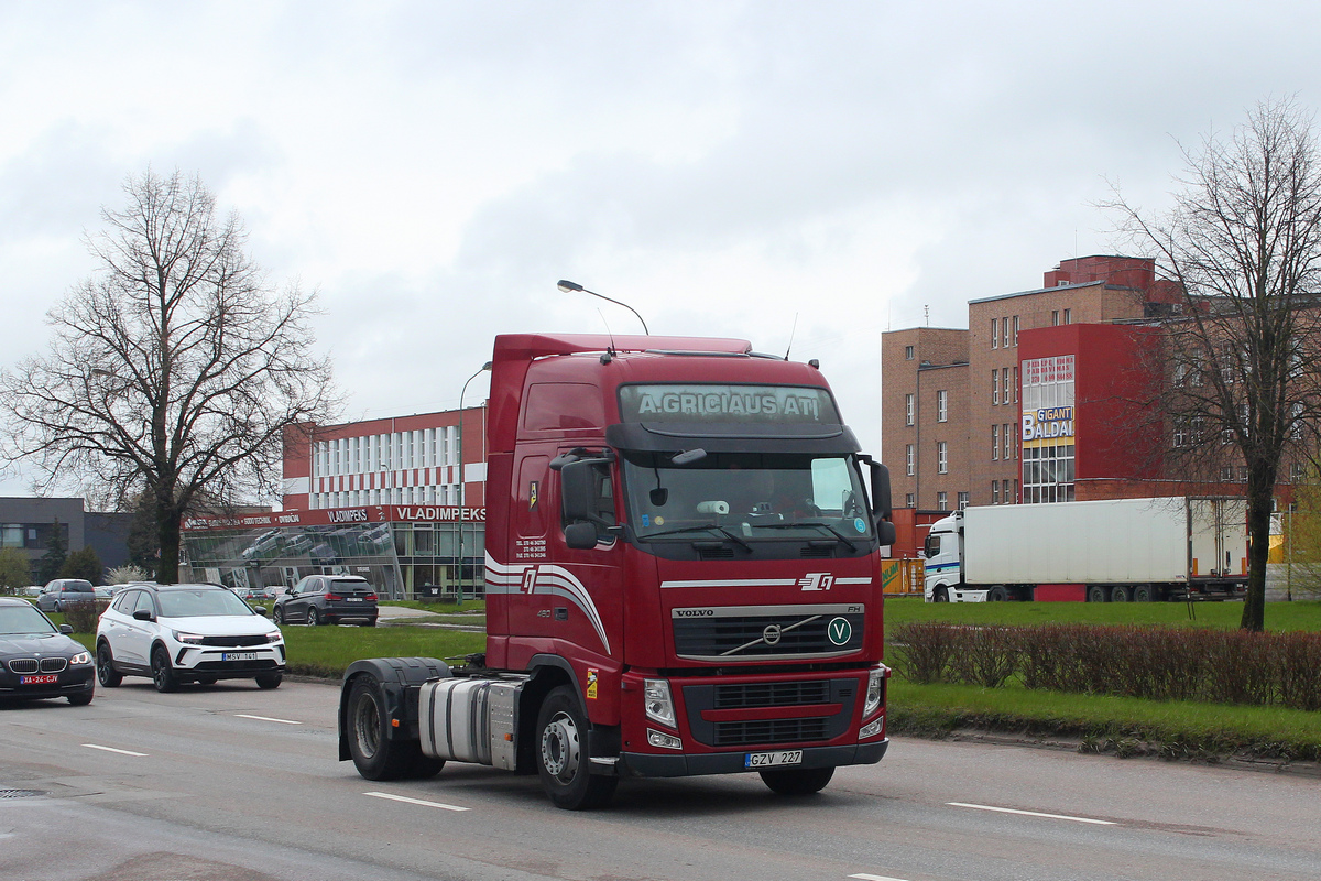 Литва, № GZV 227 — Volvo ('2008) FH.460