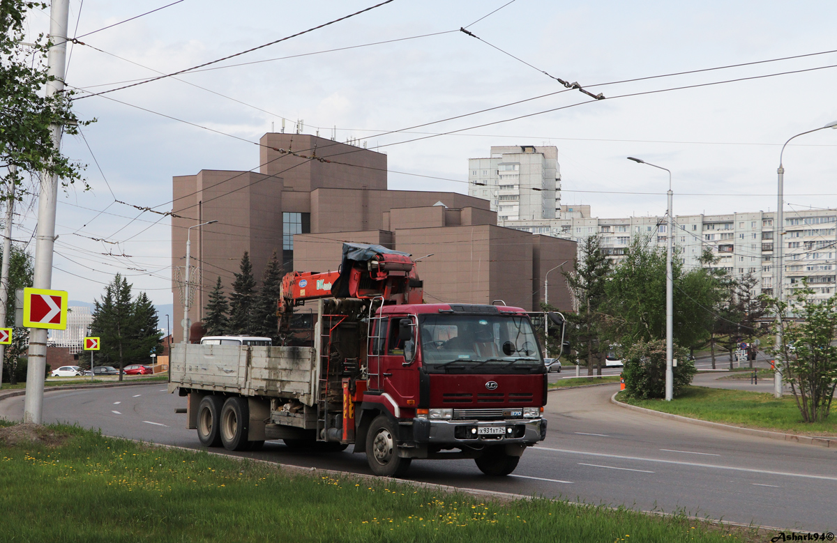 Красноярский край, № Х 931 ХТ 24 — Nissan Diesel Big Thumb