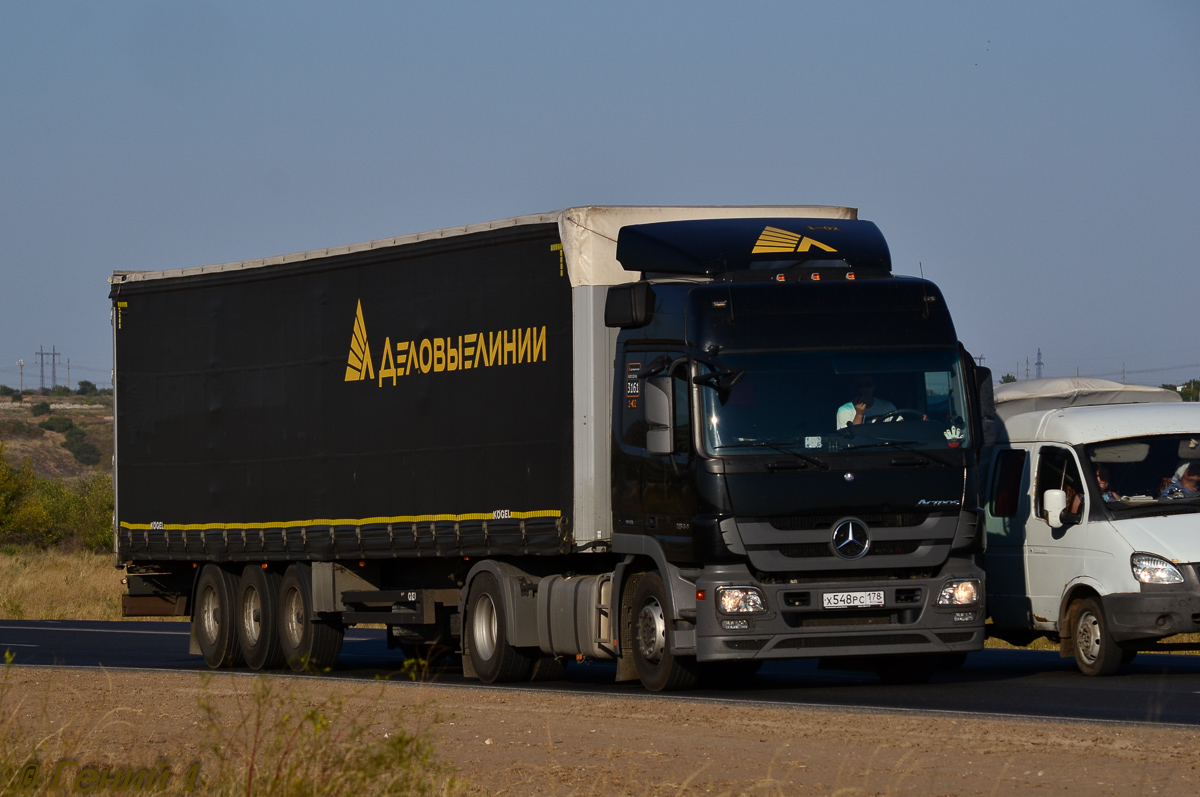 Санкт-Петербург, № 3161 — Mercedes-Benz Actros ('2009) 1844