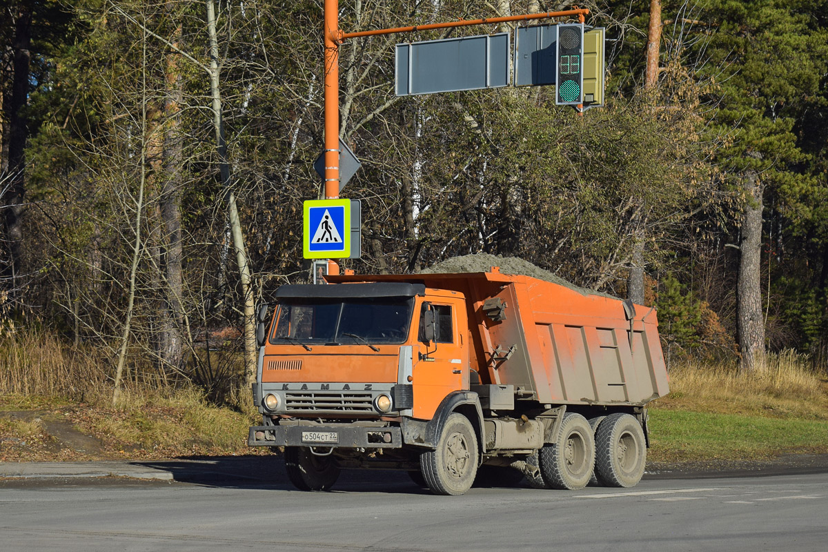 Алтайский край, № О 504 СТ 22 — КамАЗ-55111 [551110]