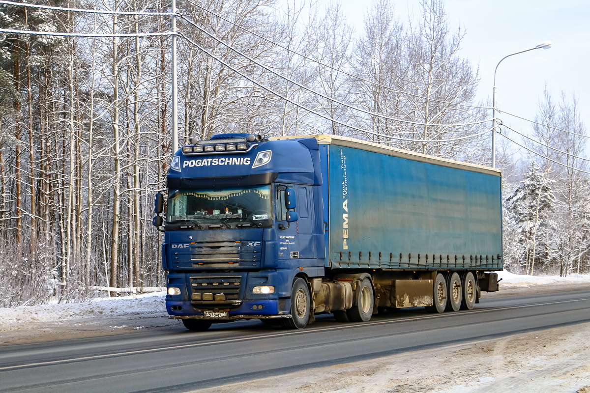 Мурманская область, № С 575 МУ 51 — DAF XF105 FT