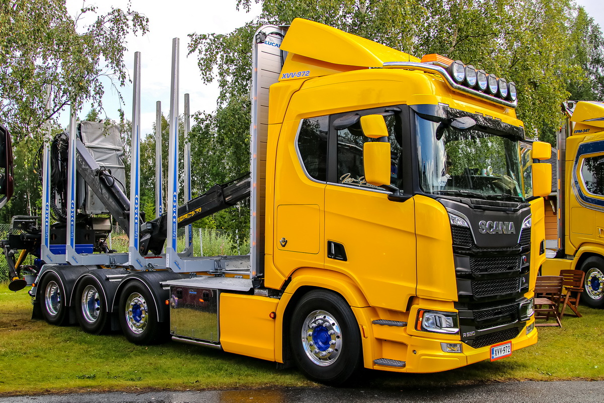 Финляндия, № XVV-972 — Scania ('2016) R650