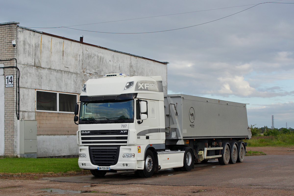 Франция, № BM-728-GM — DAF XF105 FT