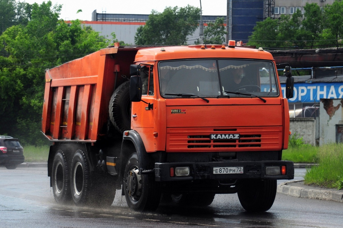 Кемеровская область, № Е 870 РН 72 — КамАЗ-65115 [651150]