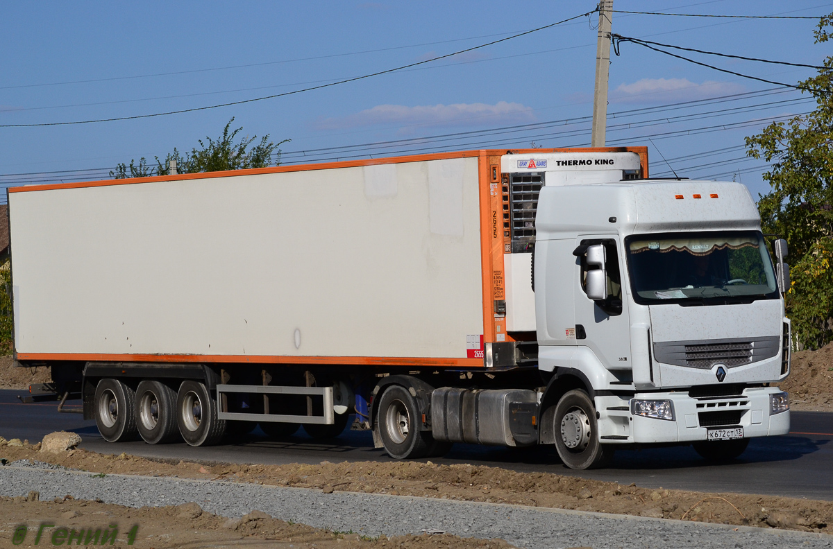 Мордовия, № К 672 СТ 13 — Renault Premium ('2006) [X9P]