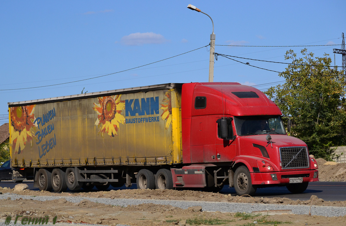 Воронежская область, № Х 587 ВА 136 — Volvo VNL670